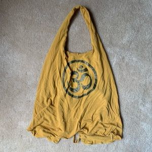 Mustard halter stretchy OM crop